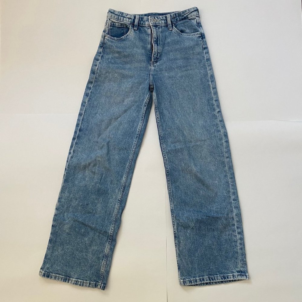 H&M High Waist, Wide Leg Kids Jeans